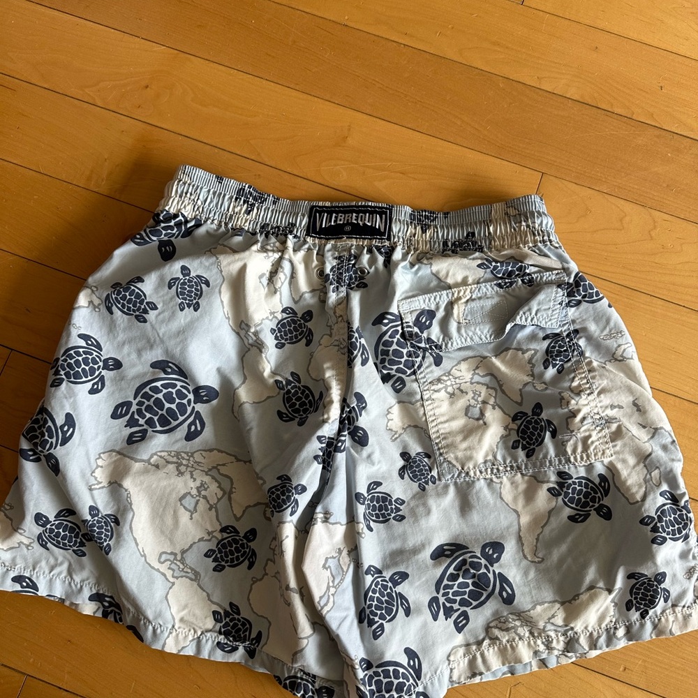 Vilebrequin Blue Turtle Swim Trunks